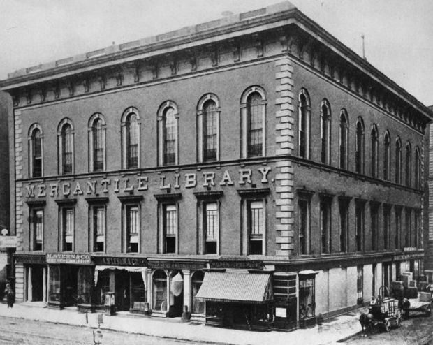 The St. Louis Mercantile Library building